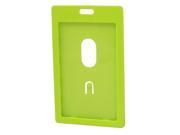 Unique Bargains Green Plastic Vertical Business Student ID Name Card Badge Holder 90mm x 54mm