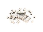 250V 25A Fast Quick Blow Glass Tube Fuses 6mm x 30mm 30 Pcs