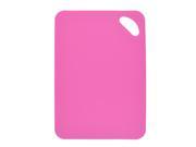 Two sided Rectangle Design Ultrathin Cutting Vegetable Chopping Block Pink