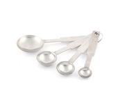 Kitchen Stainless Steel Tea Coffee Condiment Measuring Spoon Set 4 in 1