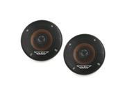 4 Inch Black 2 Way Car Stereo Audio System Coaxial Speakers 150W Pair