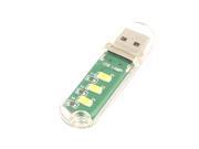 Laptops USB LED Night Light for Reading Camping Bright White