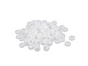 Double Sides Rubber Ring Sealing Grommet Wire Gasket White 4mm Inner Dia 100pcs Double Sides Rubber Ring Sealing Grommet Wire Gasket White 4mm Inner Dia 100pcs