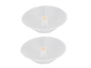 Range Hoods 0.2-inch Threaded Transparent Clear Plastic Oil Tray Cup 2 Pieces Range Hoods 0.2-inch Threaded Transparent Clear Plastic Oil Tray Cup 2 Pieces