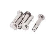 M6 x 50mm Hex Nut Expansion Anchor Screws Bolts Tool 5pcs M6 x 50mm Hex Nut Expansion Anchor Screws Bolts Tool 5pcs