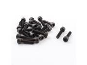Unique Bargains 20Pcs Alloy Steel Knurl Socket Cap Head Hex Key Bolts Screws M5x20mm 0.8mm Pitch Unique Bargains 20Pcs Alloy Steel Knurl Socket Cap Head Hex Key Bolts Screws M5x20mm 0.8mm Pitch