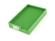 Unique Bargains Antistatic Plastic 3.0mm to 3.5mm Screws Tray Holder 273 Holes Green Unique Bargains Antistatic Plastic 3.0mm to 3.5mm Screws Tray Holder 273 Holes Green
