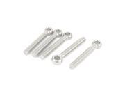 M6 x 40mm 5mm Eye Diameter 304 Stainless Steel Swing Bolt 5 Pcs M6 x 40mm 5mm Eye Diameter 304 Stainless Steel Swing Bolt 5 Pcs