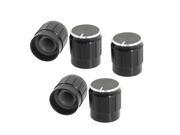 Unique Bargains 5 x Volume Control Rotary Knobs Black for 6mm Dia. Knurled Shaft Potentiometer Unique Bargains 5 x Volume Control Rotary Knobs Black for 6mm Dia. Knurled Shaft Potentiometer