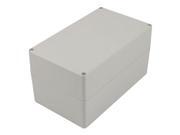 Global Bargains 108mm x 120mm x 200mm Rectangular Waterproof Plastic DIY Junction Box Case Grey Global Bargains 108mm x 120mm x 200mm Rectangular Waterproof Plastic DIY Junction Box Case Grey