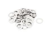 Unique Bargains M12.8x20.8x1mm 304 Stainless Steel Plain Finish Flat Washer 50pcs Unique Bargains M12.8x20.8x1mm 304 Stainless Steel Plain Finish Flat Washer 50pcs
