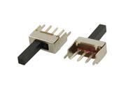 Unique Bargains 5 Pcs 2 Position 1P2T SPDT 3 Pin PCB Panel Mini Vertical Slide Switch SS12F49G12 Unique Bargains 5 Pcs 2 Position 1P2T SPDT 3 Pin PCB Panel Mini Vertical Slide Switch SS12F49G12