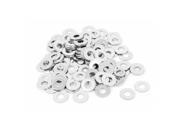 100Pcs M4x10mmx1mm Stainless Steel Metric Round Flat Washer for Bolt Screw 100Pcs M4x10mmx1mm Stainless Steel Metric Round Flat Washer for Bolt Screw