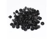 100x Black Plastic Drive Rivets Trim Push Clip New 100x Black Plastic Drive Rivets Trim Push Clip New