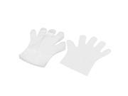 UPC 712206000066 product image for 80 Pcs Clear Plastic Restaurant Food Service Hand Protective Disposable Gloves | upcitemdb.com