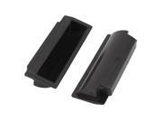110mm Long Plastic Recessed Flush Pull Door Finger Insert Slide Handles 2pcs 110mm Long Plastic Recessed Flush Pull Door Finger Insert Slide Handles 2pcs