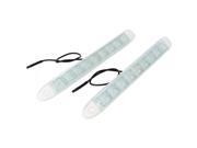Unique Bargains 2 Pcs Vehicle Car White 9-LED Bulb Decorative Lamp Daytime Running Light DRL Unique Bargains 2 Pcs Vehicle Car White 9-LED Bulb Decorative Lamp Daytime Running Light DRL