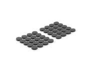 Unique Bargains 40 Pcs Antislip EVA Rubber Round 15mm Dia Chair Foot Cover Table Furniture Leg Protector Black Unique Bargains 40 Pcs Antislip EVA Rubber Round 15mm Dia Chair Foot Cover Table Furniture Leg Protector Black