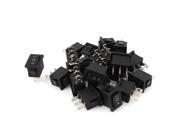 AC 250V 6A/ 125V 10A SPDT ON-OFF-ON Boat Rocker Switch 20pcs AC 250V 6A/ 125V 10A SPDT ON-OFF-ON Boat Rocker Switch 20pcs