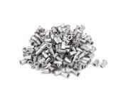 Unique Bargains M5 Aluminum Flat Head Rivet Nut Rivnut Insert Nutsert Silver Tone 300pcs Unique Bargains M5 Aluminum Flat Head Rivet Nut Rivnut Insert Nutsert Silver Tone 300pcs