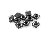 10Pcs 4-pin Momentary DIP Push Button Tact Tactile Switch 12mmx12mmx7mm 10Pcs 4-pin Momentary DIP Push Button Tact Tactile Switch 12mmx12mmx7mm