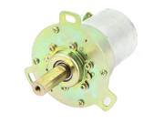 Unique Bargains DC 12V 21RPM(1K) 10mm Dia Shaft 3 Pin Connector Cylinder Shape Gear Box Motor Unique Bargains DC 12V 21RPM(1K) 10mm Dia Shaft 3 Pin Connector Cylinder Shape Gear Box Motor