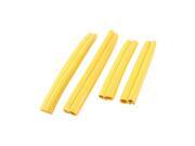 Unique Bargains Car Rubber Strips Air Noise Sealed Door Guards Bumpers Buffers Yellow 4 Pcs Unique Bargains Car Rubber Strips Air Noise Sealed Door Guards Bumpers Buffers Yellow 4 Pcs