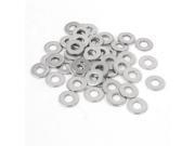 50pcs M3 Stainless Steel Flat Washer Plain Spacer Gasket for Screw Bolt 50pcs M3 Stainless Steel Flat Washer Plain Spacer Gasket for Screw Bolt