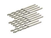 Global Bargains 10 Pcs Silver Gray HSS 2.95mm Dia 60mm Long Spiral Flute Twist Drilling Bits Global Bargains 10 Pcs Silver Gray HSS 2.95mm Dia 60mm Long Spiral Flute Twist Drilling Bits