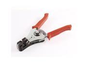 Global Bargains Red Nonslip Plastic Handle 0.5mm-2.2mm Automatic Wire Stripper Cutter Hand Tool Global Bargains Red Nonslip Plastic Handle 0.5mm-2.2mm Automatic Wire Stripper Cutter Hand Tool