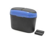 Blue Black Plastic Rubbish Trash Bin Home Auto Car Garbage Dustbin Box Holder Blue Black Plastic Rubbish Trash Bin Home Auto Car Garbage Dustbin Box Holder
