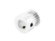 Global Bargains Aluminum Alloy S2M Model 20T 8mm Bore Dia Double Flanged Timing Pulley Global Bargains Aluminum Alloy S2M Model 20T 8mm Bore Dia Double Flanged Timing Pulley