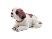 White Purple Beagle Shaped Shaking Head Nodding Dog Decoration for Car Dashboard White Purple Beagle Shaped Shaking Head Nodding Dog Decoration for Car Dashboard