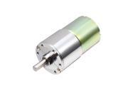 Unique Bargains 24V 6mm Diameter Shaft 2 Terminal 10RPM Gearbox DC Gear Motor Unique Bargains 24V 6mm Diameter Shaft 2 Terminal 10RPM Gearbox DC Gear Motor
