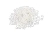 80 Pcs STM-0 20 x 10 x 5mm Cable Tie Mount Wire Saddle Type Plastic Holder 80 Pcs STM-0 20 x 10 x 5mm Cable Tie Mount Wire Saddle Type Plastic Holder