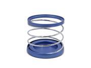 Blue Silver Tone Metal Spring Car Dashboard Mount Cup Bottle Drink Holder Stand Blue Silver Tone Metal Spring Car Dashboard Mount Cup Bottle Drink Holder Stand