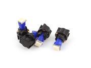 4 Pcs T5 PC74 Socket Blue 1-LED 5050 Car Dashboard Dash Light Bulb 207 Internal 4 Pcs T5 PC74 Socket Blue 1-LED 5050 Car Dashboard Dash Light Bulb 207 Internal