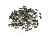 Aluminum Radial Electrolytic Capacitor 33uF 16V 2000H 5 x 11 mm Black 150pcs Aluminum Radial Electrolytic Capacitor 33uF 16V 2000H 5 x 11 mm Black 150pcs