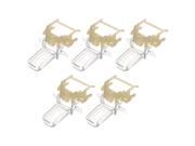 Electrical Kettle Thermostat, Manual Temperature Control Switch Clip Universal 5pcs Electrical Kettle Thermostat, Manual Temperature Control Switch Clip Universal 5pcs