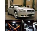 12 Piece Nissan Maxima Interior Package LED Lights Kit 2009 2013 6000K White