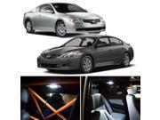 8 Pieces Nissan Altima Interior Package LED Lights Kit 2007 2012 6000k White