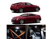 Cadillac CTS CTS V Interior Package LED Lights Kit SMD White 2008 2013