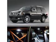 Cadillac Escalade Interior Package LED Lights Kit SMD White 2007 2013