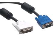 BattleBorn GC 15FT DVI TO VGA 15ft DVI A to VGA Male to Male Video Adaptor Cable 15 Feet