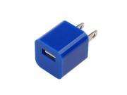 USB Wall Power Adapter 1amp Blue