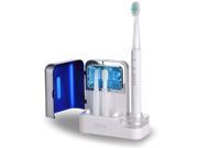 Sterline Sonic Pulse Electric Toothbrush w 3 Brushing Modes UV Cleaning Tech