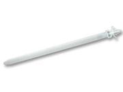 Push Mount 7.5 50 lb. White Cable Ties pack of 100