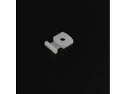 Low Profile Screw In Cable Tie Mounts for 50 lb. Ties pack of 50