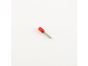 18 Ga. Red Insulated Ferrules 0.31 Pin Lg. pack of 100