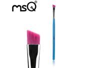 MSQ High Quality Single Eyebrow Makeup Brush With Painted Wooden Handle For Fashion Beauty Cosmetics Wholesale